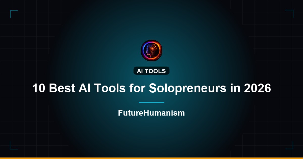 10 Best AI Tools for Solopreneurs in 2026 | Future Humanism