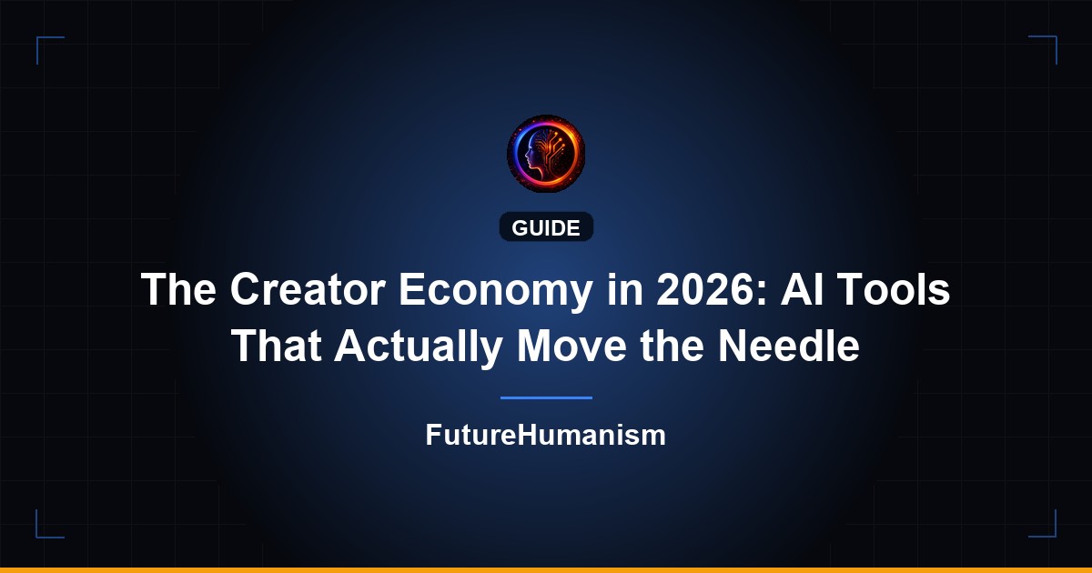 The Creator Economy in 2026: AI Tools That Actually Move the Needle ...