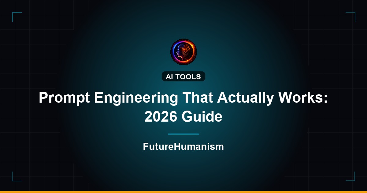 Prompt Engineering That Actually Works: 2026 Guide | Future Humanism