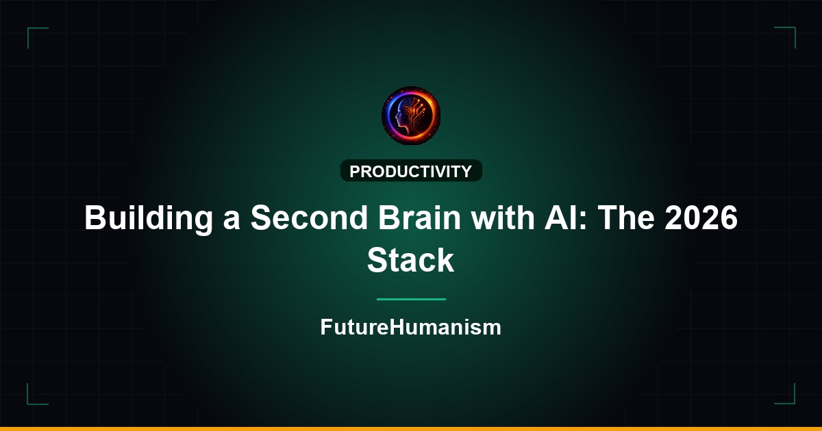 Building a Second Brain with AI: The 2026 Stack | Future Humanism