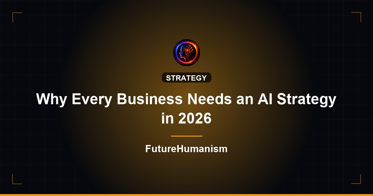 Why Every Business Needs an AI Strategy in 2026 | Future Humanism